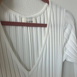 Dissh maxi dress white